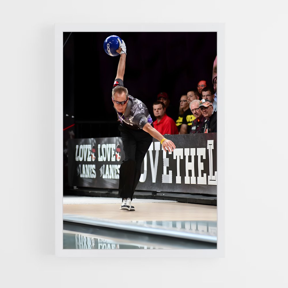 Poster Pete weber – affiche Bowling (vue 3)